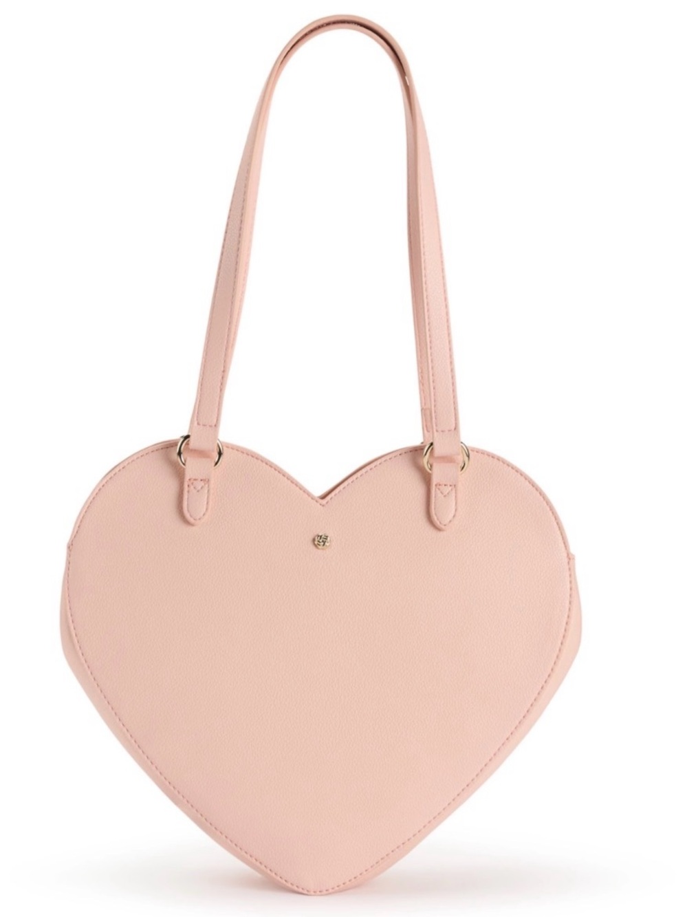 LC Lauren Conrad Pink Heart Tote Bag